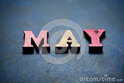 May word view Stock Photo