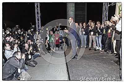 Tomislav Tomasevic elected new Mayor of Zagreb Editorial Stock Photo