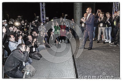 Tomislav Tomasevic elected new Mayor of Zagreb Editorial Stock Photo