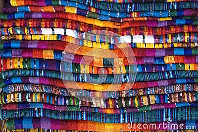 Mexican Blankets Stock Photo