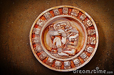 Mayan calendar Stock Photo