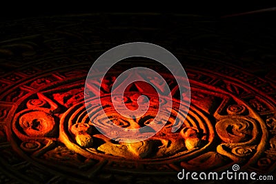 Mayan calendar. Stock Photo