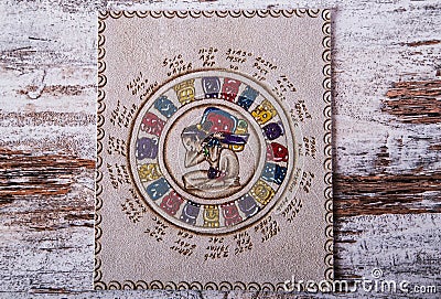 Mayan calendar Stock Photo