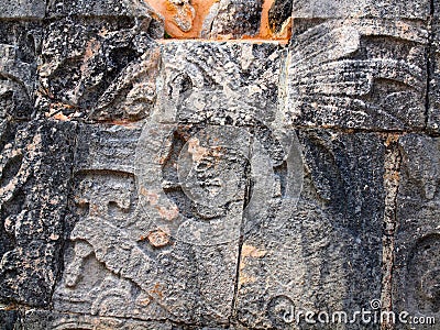 Mayan Glyph Stock Photo