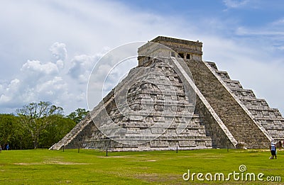 Mayan pyramid Editorial Stock Photo