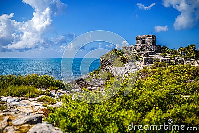 Mayan Ruin Stock Photo