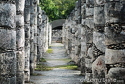 Mayan ruins Stock Photo