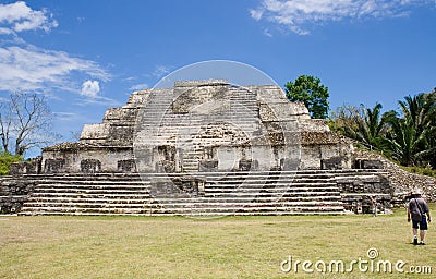Mayan Ruins Editorial Stock Photo