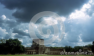 Mayan ruins Stock Photo