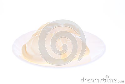 Mayonnaise, salad cream Stock Photo