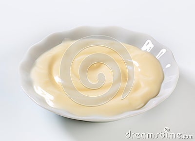 Mayonnaise salad dressing Stock Photo