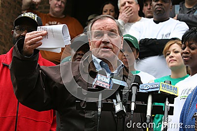 Mayor Richard Daly (Chicago, IL) Editorial Stock Photo