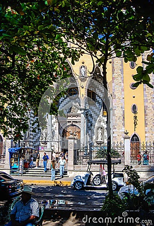 Mazatlan Cathedral Editorial Stock Photo