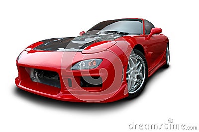 Mazda RX-7 Stock Photo