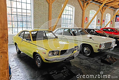 Mazda RX-3 (1971-1978) Editorial Stock Photo