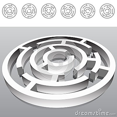 Maze Vector Illustration