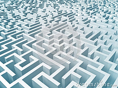 Maze Stock Photo