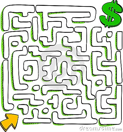 Maze Stock Photo