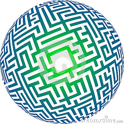 Maze Vector Illustration