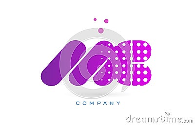 mc m c pink dots letter logo alphabet icon Vector Illustration