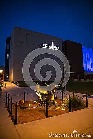 McAllen Performing Arts Center Editorial Stock Photo