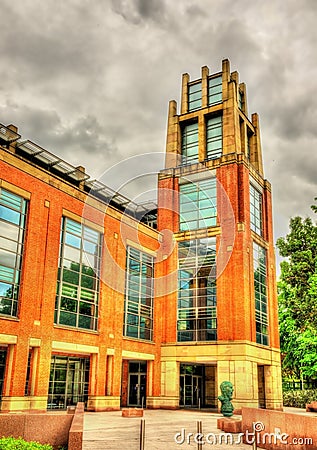 McClay Library at Queen's University - Belfast Stock Photo