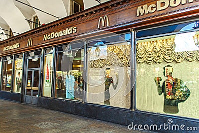 McDonald restaurant Editorial Stock Photo