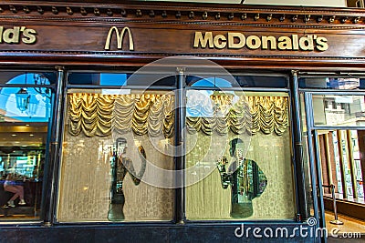 McDonald restaurant Editorial Stock Photo