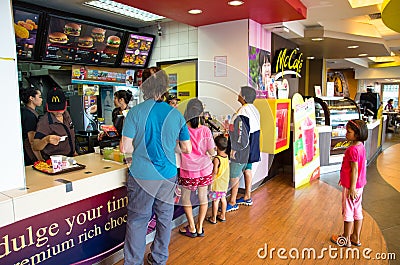 McDonalds Editorial Stock Photo