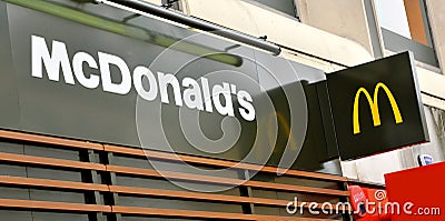 McDonalds Editorial Stock Photo