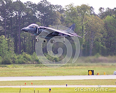 McDonnell Douglas AV-8B Harrier II Jet Editorial Stock Photo