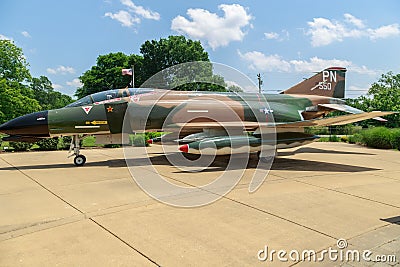 McDonnell Douglas F4-D Phantom II Fighter Jet Editorial Stock Photo