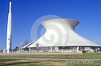 McDonnell Planetarium, St. Louis, MO Editorial Stock Photo