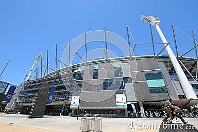 MCG stadium Melbourne Australia Editorial Stock Photo