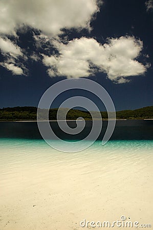 McKanzie lake, Fraser island Stock Photo