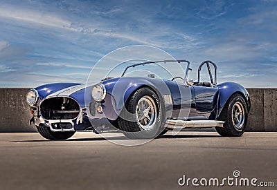 McKinney, TX - 25 April 2020 - 1966 Shelby Cobra 427 S/C Editorial Stock Photo