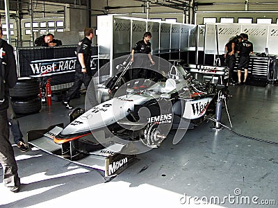 McLaren Mercedes MP4-16 Editorial Stock Photo