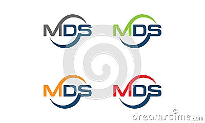 MDS Logo Cartoon Illustration