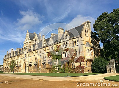 The Meadow Building at Christ Church College Stock Photo