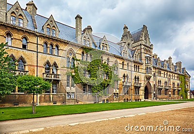 The Meadow Building. Christ Church. Oxford University. England Stock Photo