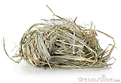 Meadow hay Stock Photo