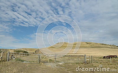 Coastal landscape near Kimmeridge, Dorset Stock Photo
