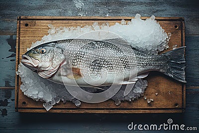 Meal fish fresh background dinner raw seafood cook cuisine food bream delicious diet healthy Stock Photo