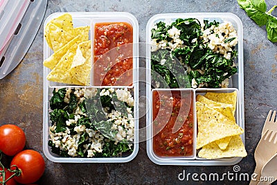 Meal prep or lunch for work Stock Photo