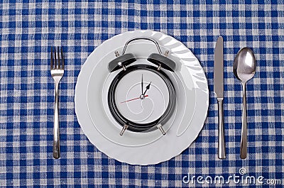 Meal time concept Stock Photo