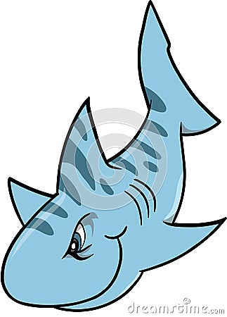 Mean shark Vector Vector Illustration