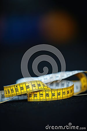 Measure meter centimeter Stock Photo