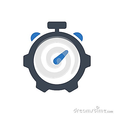 Measure performance icon Vector Illustration