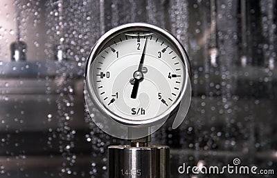 Measurement - Dollar per hour Stock Photo