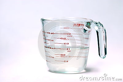 Measuring cup Stock Photo